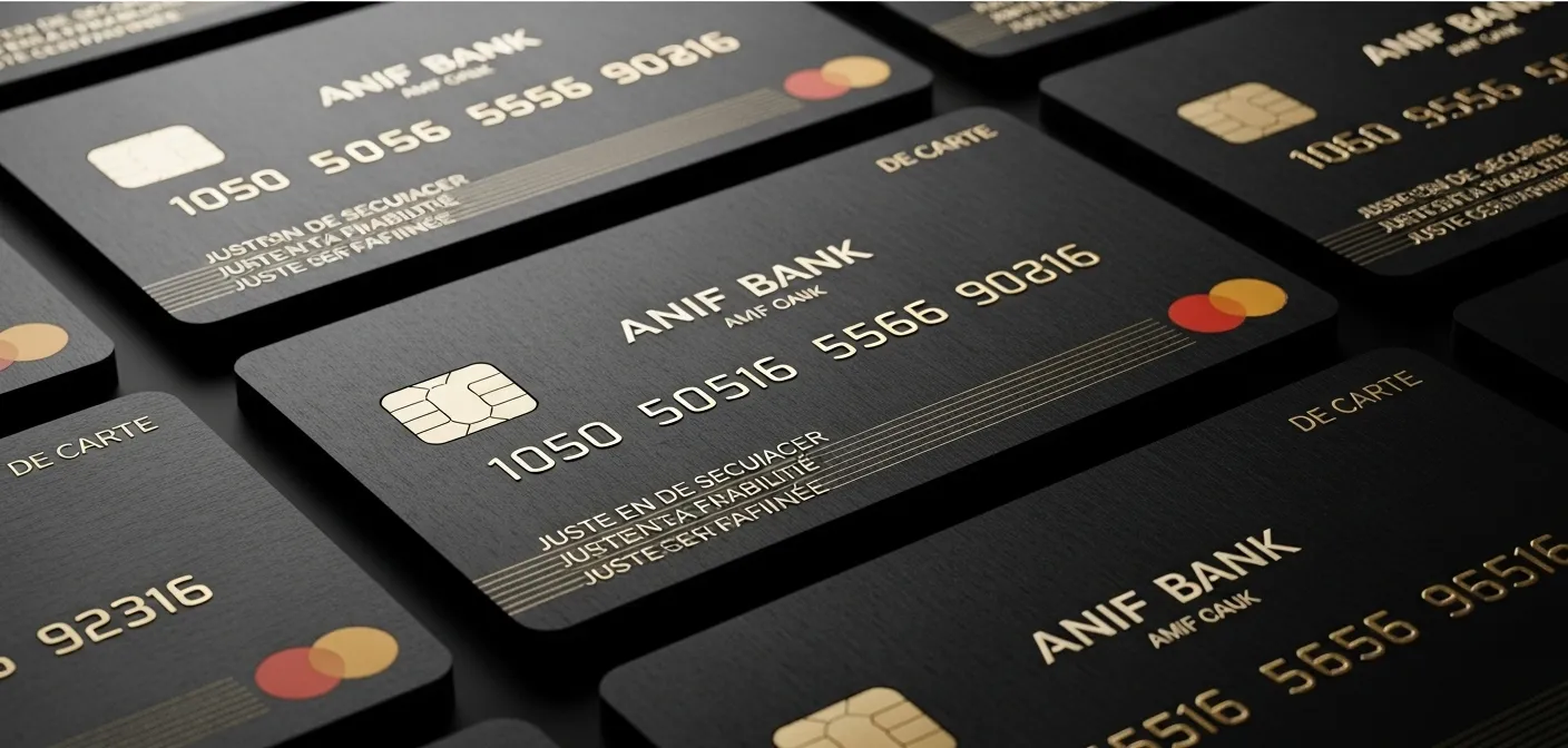 Premium bank cards ANIF BANK